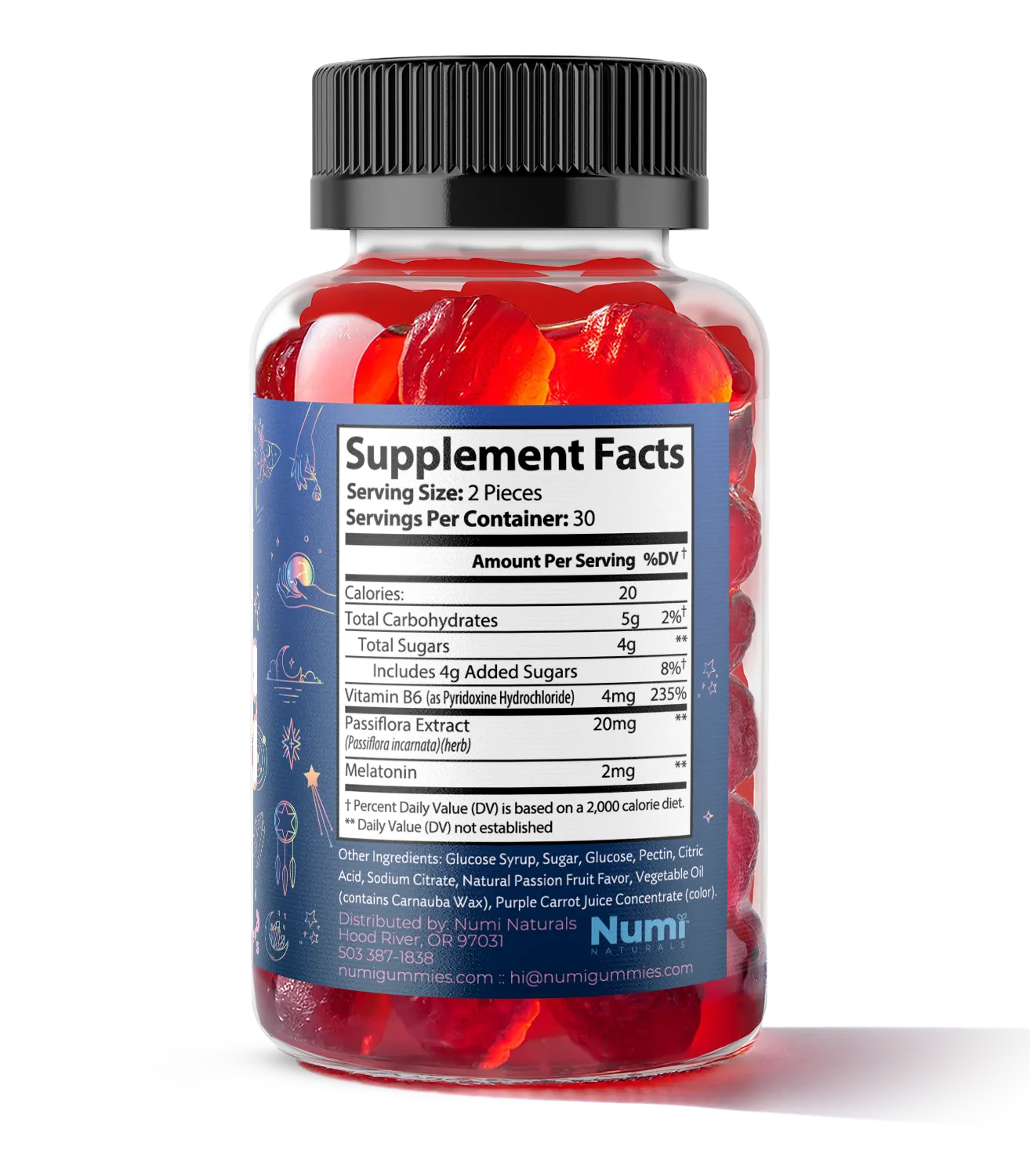 Numi Sleep Magic Passion Flower Gummies