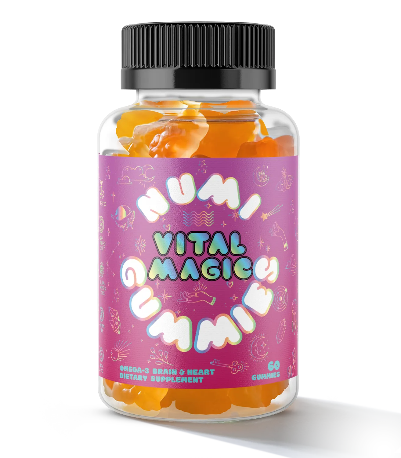 Numi Vital Magic Omega-3 Gummies