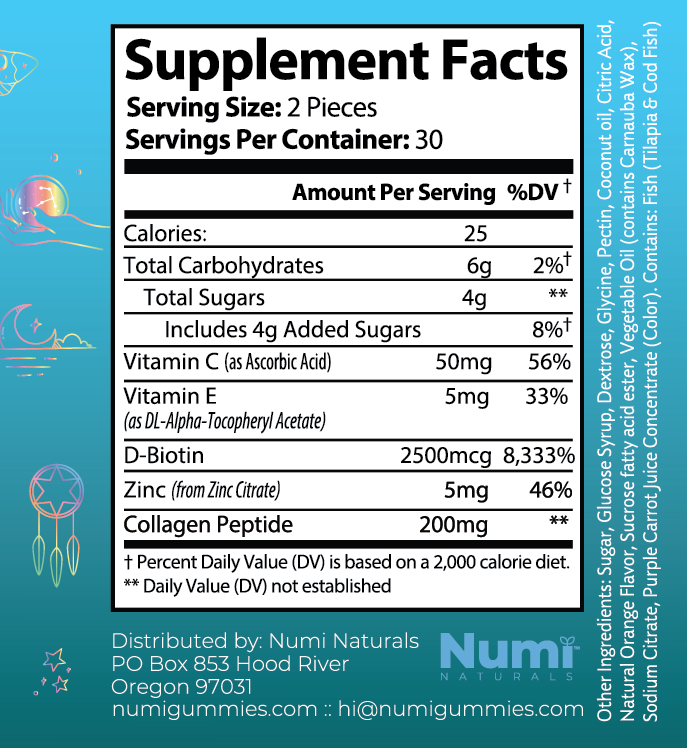 Numi Glow Magic Collagen Gummies