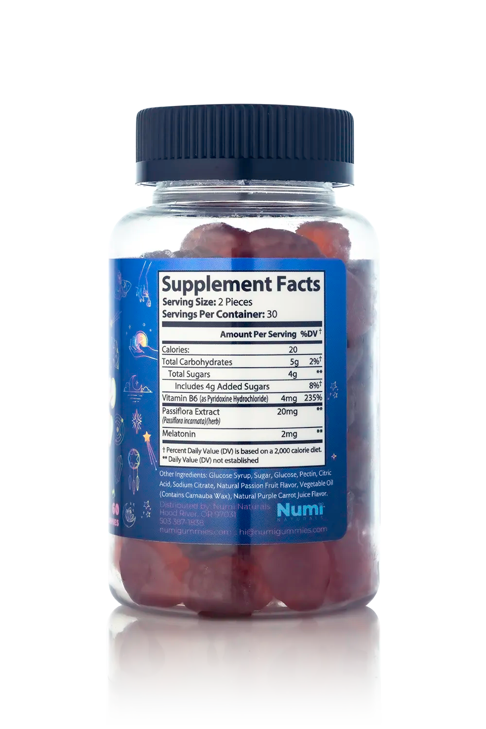 Numi Sleep Magic Passion Flower Gummies